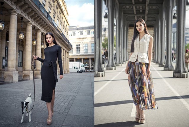 Hoa hậu Tiểu Vy gây "dậy sóng" MXH với thần thái đầy sắc sảo và thu hút trong bộ ảnh chụp tại Pháp