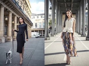 Hoa hậu Tiểu Vy gây "dậy sóng" MXH với thần thái đầy sắc sảo và thu hút trong bộ ảnh chụp tại Pháp