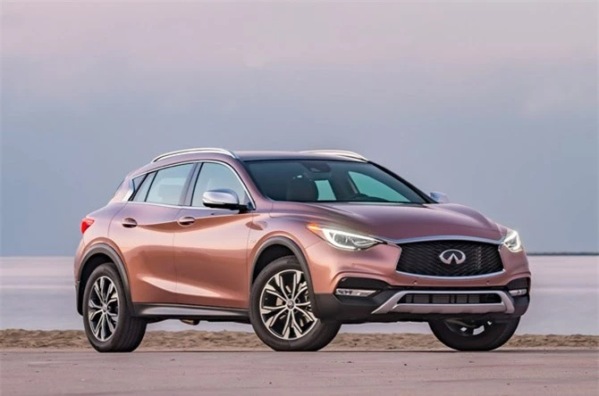 4. Infiniti QX30 2018 (giá khởi điểm: 29.950 USD).