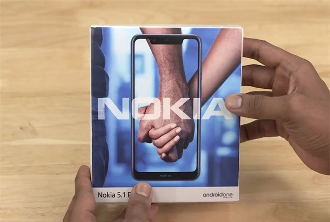 Hộp đựng Nokia 5.1 Plus.