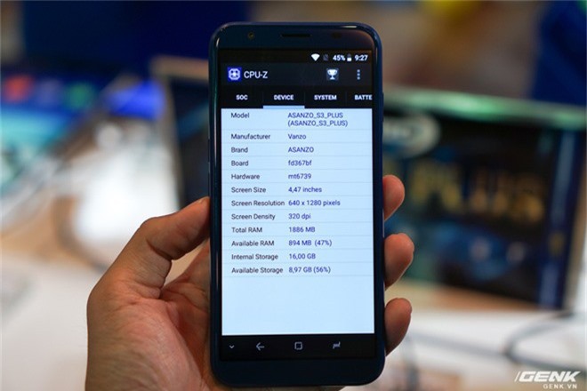 Ảnh thực tế smartphone bình dân S3 Plus của Asanzo: thiết kế đã được cải tiến, camera kép xoá phông, cảm biến vân tay đặt ở cạnh viền - Ảnh 9. Ảnh thực tế smartphone bình dân S3 Plus của Asanzo: thiết kế đã được cải tiến, camera kép xoá phông, cảm biến vân tay đặt ở cạnh viền - Ảnh 9.
