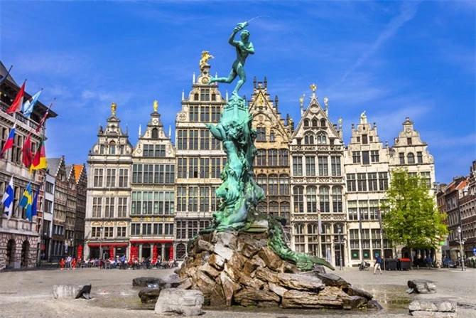 6. Thành phố Antwerpen, Bỉ.