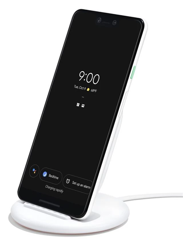 Chân đế sạc là điểm mới thú vị của bộ đôi Pixel 3