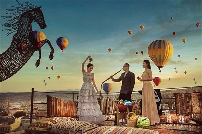 ngoc trinh khoe chuyen du lich xa xi cung ong bau vu khac tiep hinh anh 3