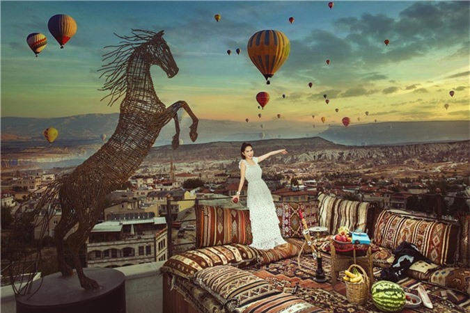 ngoc trinh khoe chuyen du lich xa xi cung ong bau vu khac tiep hinh anh 4