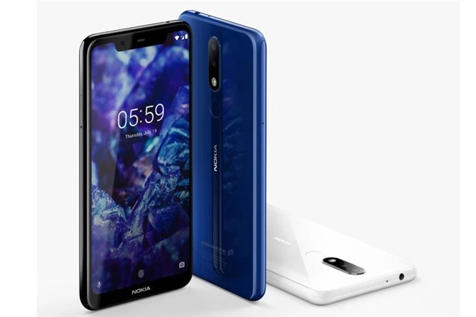 Sức mạnh phần cứng của Nokia 5.1 Plus đến từ chip Mediatek Helio P60 lõi 8 với xung nhịp 2 GHz, GPU Mali-G72 MP3. RAM 3 GB/ROM 32 GB, có khay cắm thẻ microSD với dung lượng tối đa 256 GB. Hệ điều hành Android 8.1 Oreo. Là máy Android One nên 5.1 Plus được HMD Global cam kết sẽ sớm được nâng cấp lên Android Pie.