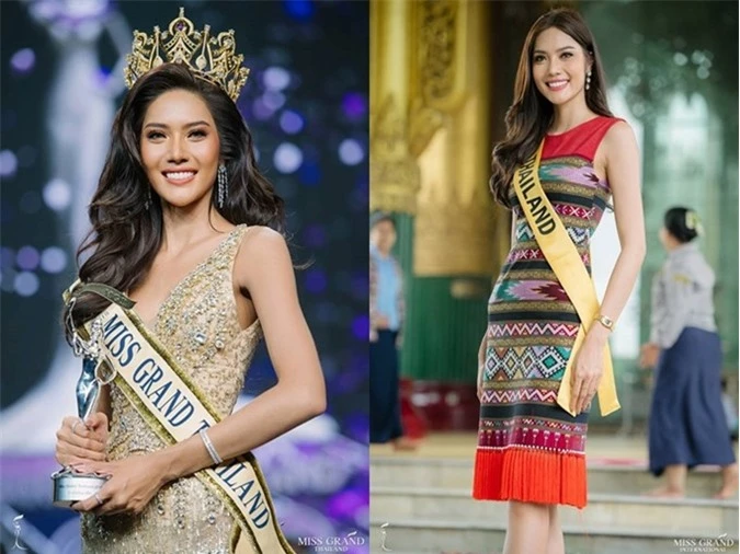 Hoa hậu Hòa bình Quốc tế là một trong 5 cuộc thi nhan sắc lớn và uy tín nhất thế giới, đang diễn ra tại Myanmar và thu hút 90 thí sinh tham gia. Nổi bật trong số đó là Hoa hậu Thái Lan -Moss Namoey Chanaphan, 24 tuổi và cao 1,8m. Cô hiện là mộtgiáo viên dạy tiếng Anh