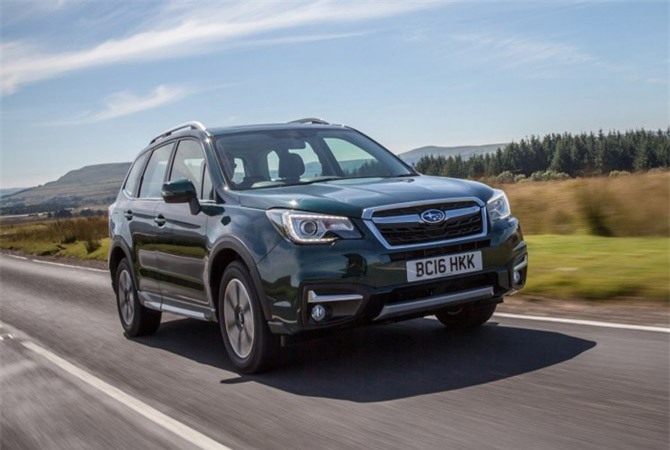 Cập nhật bảng giá xe Subaru tháng 10/2018