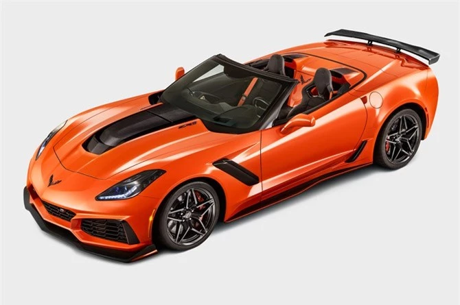 9. Chevrolet Corvette ZR1 Convertible 2019 (giá: 122.900 USD).