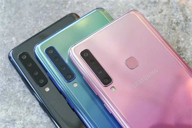 4 camera sau của Samsung Galaxy A9 2018.