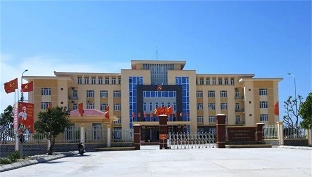 Trụ sở Huyện ủy Quảng Trạch.