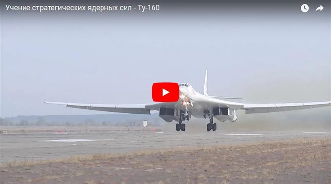 Clip: Bộ ba răn đe hạt nhân Nga đồng loạt nhắm bắn kẻ thù 