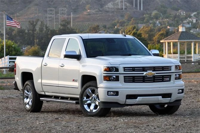 7. Chevrolet Silverado 1500. Mức rớt giá sau 5 năm sử dụng: 39,7%.