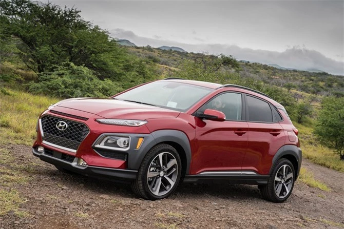 8. Hyundai Kona (doanh số: 34.943 chiếc).