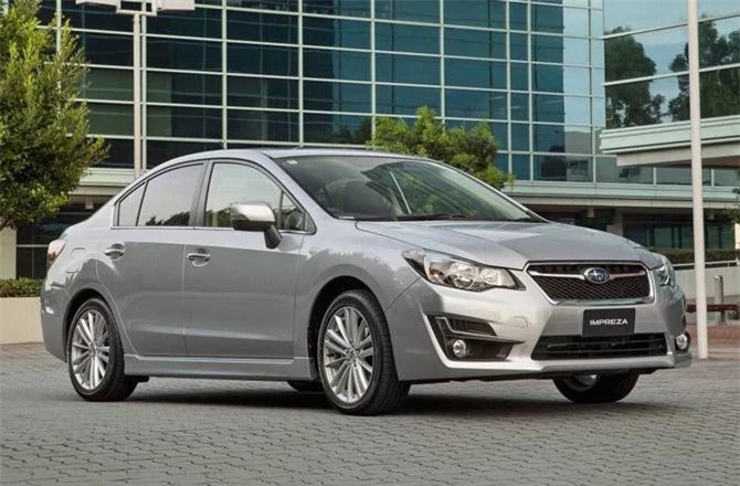 9. Subaru Impreza. Mức rớt giá sau 5 năm sử dụng: 42,3%.