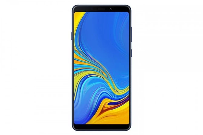 Galaxy A9 2018 sử dụng tấm nền màn hình Super AMOLED kích thước 6,3 inch, độ phân giải Full HD Plus (2.220x1.080 pixel), mật độ điểm ảnh 392 ppi. Màn hình này được chia theo tỷ lệ 18,5:9.