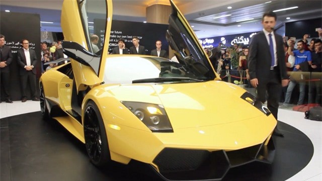 Nhóm kỹ sư Iran công bố 'bản sao hoàn hảo' của Lamborghini Murcielago SV