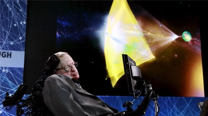 Thiên tài vật lý Stephen Hawking.