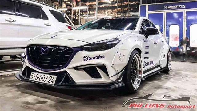 Mazda3 "lên đời" nhờ gói độ thân rộng widebody