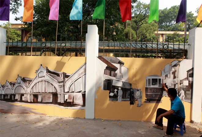 Ngắm tuyệt phẩm có một không hai trên con phố lãng mạn nhất Hà Nội