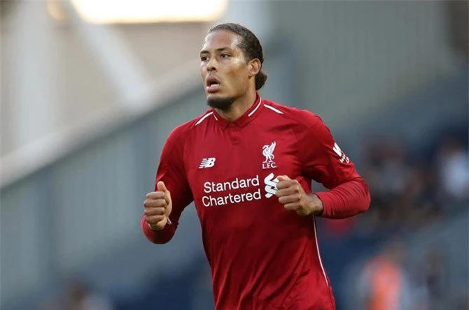 6. Virgil van Dijk (Liverpool, 579 lần).