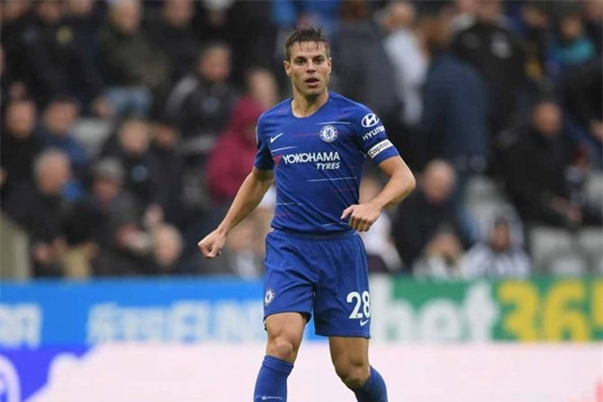 7. Cesar Azpilicueta (Chelsea, 571 lần).