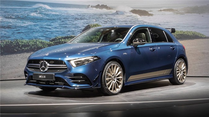 Cận cảnh hatchback hiệu suất cao Mercedes-AMG A35 2019 