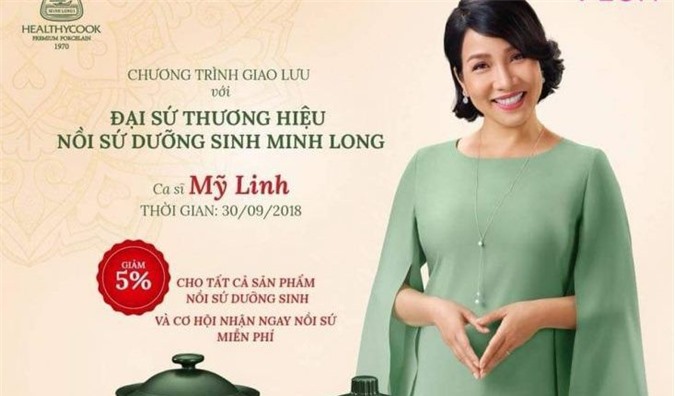 Gốm sứ Minh Long chọn khách hàng hay diva Mỹ Linh?