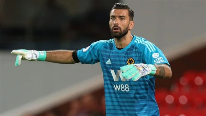 4. Rui Patricio (Wolverhampton, số trận giữ sạch lưới 4/8).