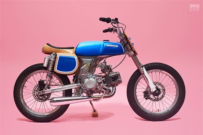 Ngắm 'ngựa hoang tí hon' Honda SS50 từ nước Pháp