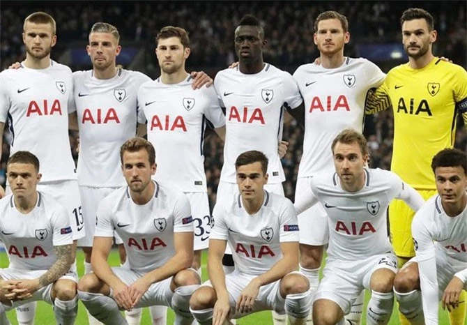 5. Tottenham (747,45 triệu Bảng).