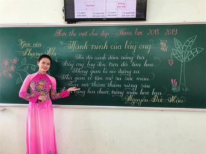 18 cô giáo tiểu học thi viết chữ đẹp, dân mạng sững sờ