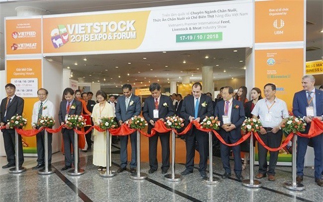 Triển lãm quốc tế chuyên ngành chăn nuôi, thức ăn chăn nuôi Vietstock 2018 