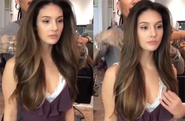 Clip: Dân mạng truy tìm danh tính “hot girl salon tóc”