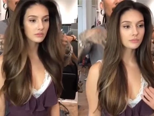 Clip: Dân mạng truy tìm danh tính “hot girl salon tóc”