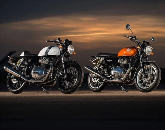  Bộ đôi Royal Enfield Interceptor 650 & Continental GT 650 này đánh dấu sự “hồi sinh” của 2 huyền thoại Interceptor và Continental GT.