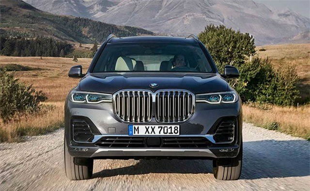 SUV BMW X7 2019 trình làng, đối đầu Audi Q7