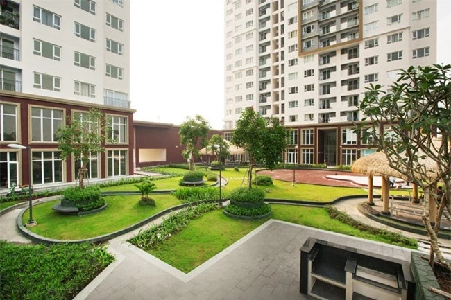 Nội khu của dự án The Park Residence (ảnh MH).