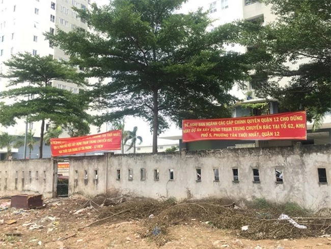 Người dân chung cư Tín Phong kêu cứu lên HoREA vì nghe tin quy hoạch trạm rác trung chuyển trong khu dân cư (ảnh TL).