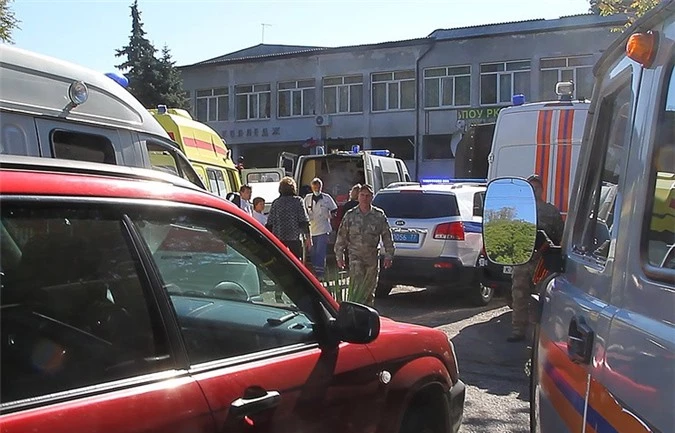 Vụ tấn công khủng bố ở trường Cao đẳng Bách khoa Kerch thuộc Crimea hôm 17/10 khiến 20 người thiệt mạng. 