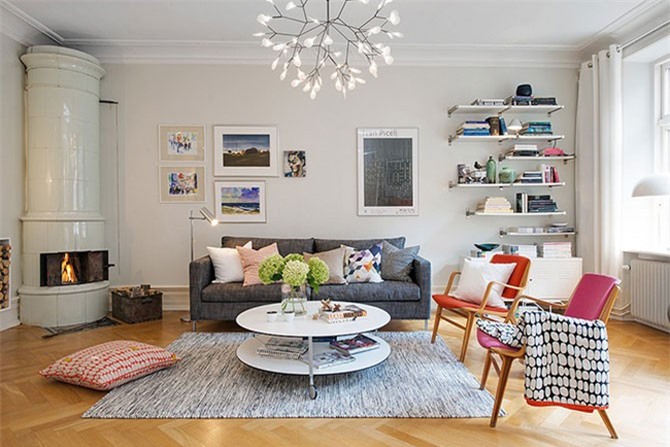 Căn hộ với nguồn năng lượng tích cực này sẽ luôn giúp bạn thư giãn sau giờ làm