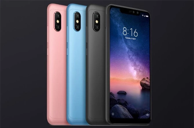 Xiaomi Redmi Note 6 Pro (4,99 triệu đồng).