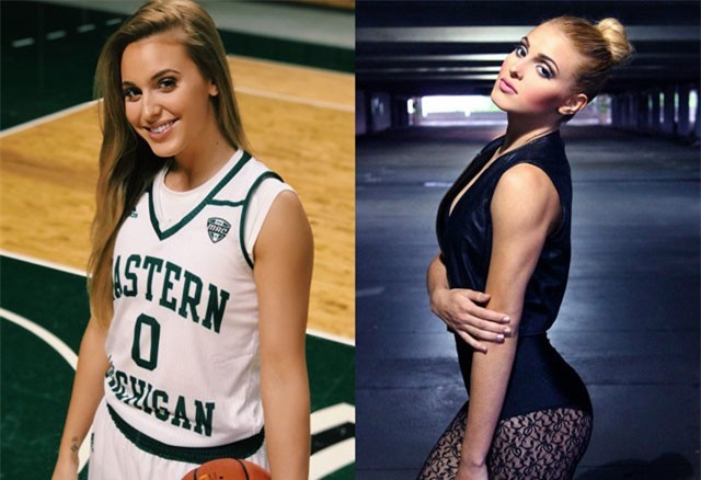 Clip: Hot girl bóng rổ cao 1,8m, thân hình nóng bỏng như siêu mẫu