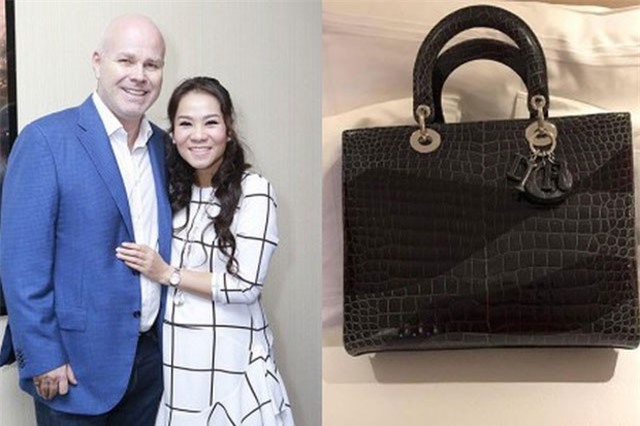Thu Minh hạnh phúc khoe được chồng Tây tặng túi xách phiên bản chỉ có 3 chiếc duy nhất trên Thế giới
