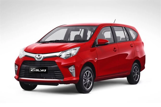 3. Toyota Calya (doanh số: 48.560 chiếc).