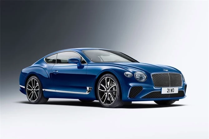 4. Bentley Continental GT. Động cơ Twin-Turbo W12 6 lít, sản sinh công suất tối đa 626 mã lực, mô-men xoắn cực đại 900 Nm.