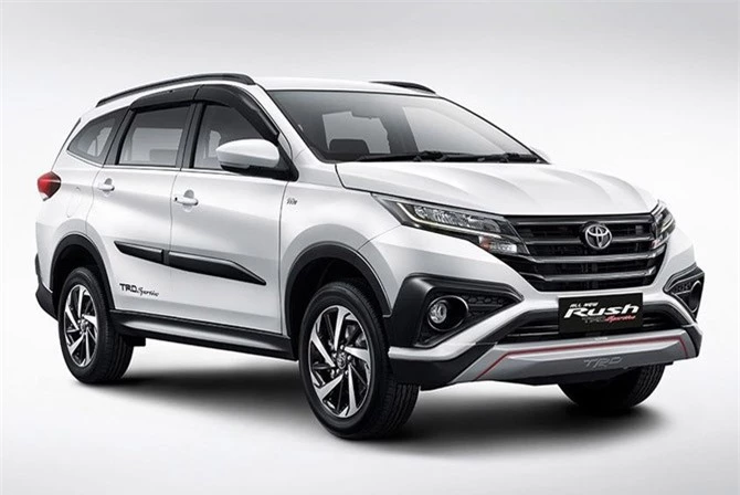 5. Toyota Rush (doanh số: 38.568 chiếc).