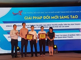 Trao giải thưởng Đổi mới sáng tạo và khởi nghiệp TP.HCM 2018
