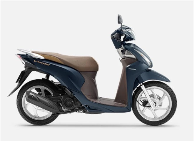 2019 Honda Vision màu đỏ.