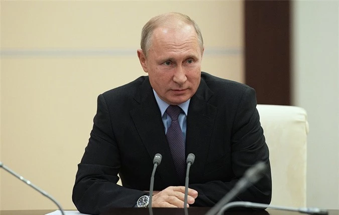 Tổng thống Nga Vladimir Putin.